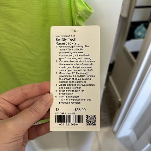Size 18 Lululemon Swiftly Racerback - Picture 3 of 3